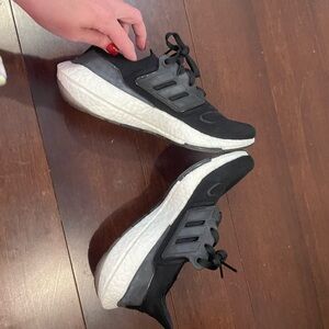 guc Adidas ultraboost Black and White Running Shoes 6